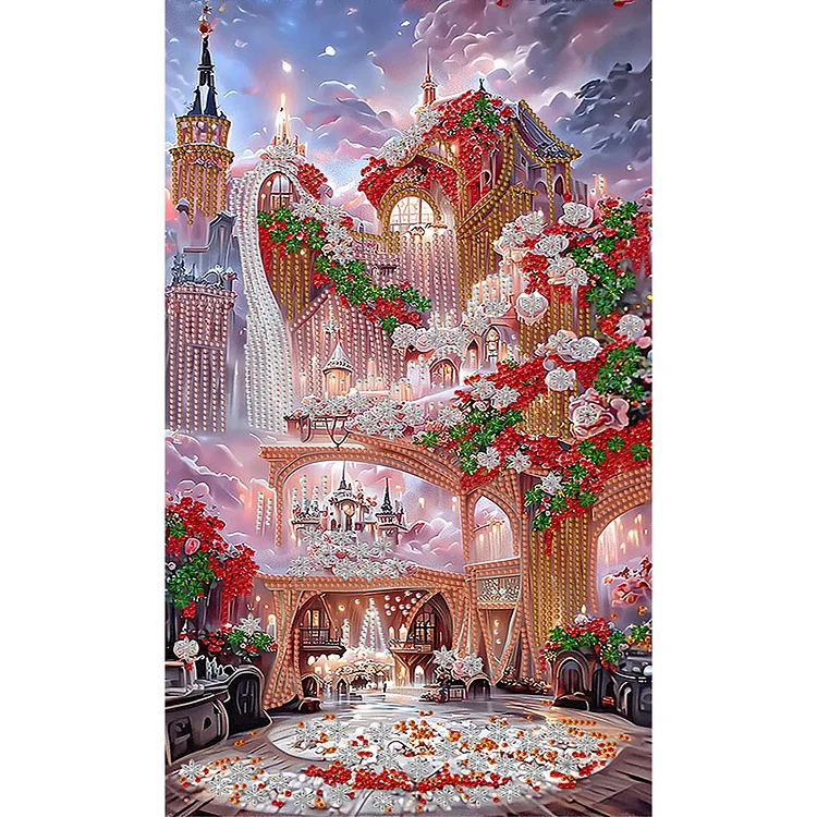 Partial Drills Special-shaped Drill Diamond Painting - Neverland - 30*50cm