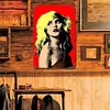 Bande Blondie panneaux m&eacute;tal vintage - Panneaux en &eacute;tain m&eacute;tallique(20*30cm/30*40cm) - Musique