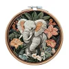 4 Set Elephant Series- Embroidery Kits