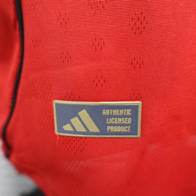 25/26 Manchester United Home Player Version Men's Football T-Shirt 1:1