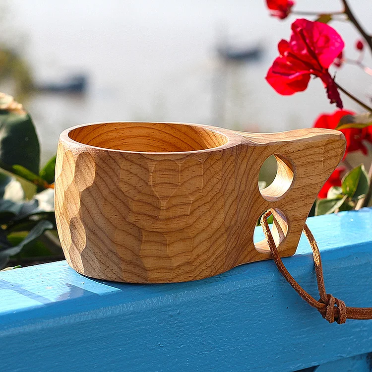 Kuksa Cup New Wood Coffee Mug Tea Milk Cups | AvasHome
