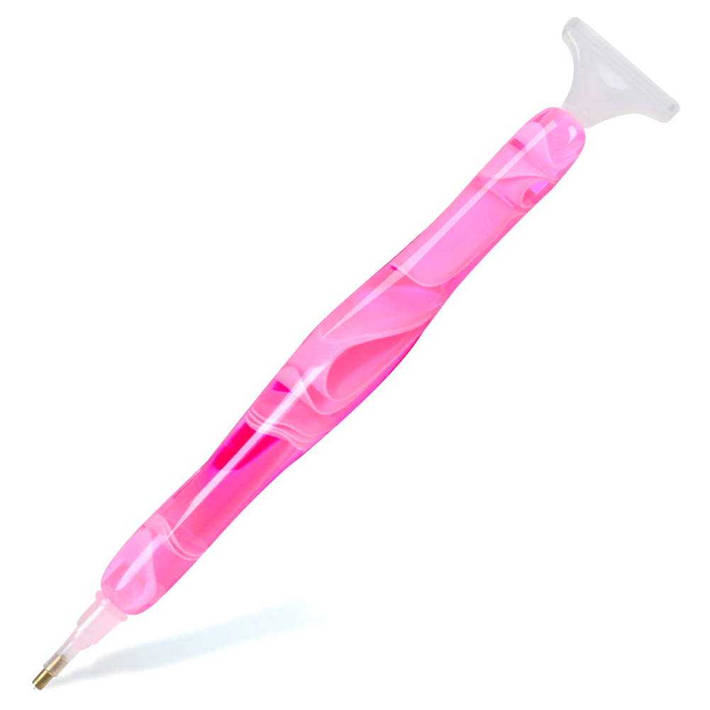 

DIY Point Drill Pen for 5D Diamond Painting Color Tools Accessories (Pink, 501 Original