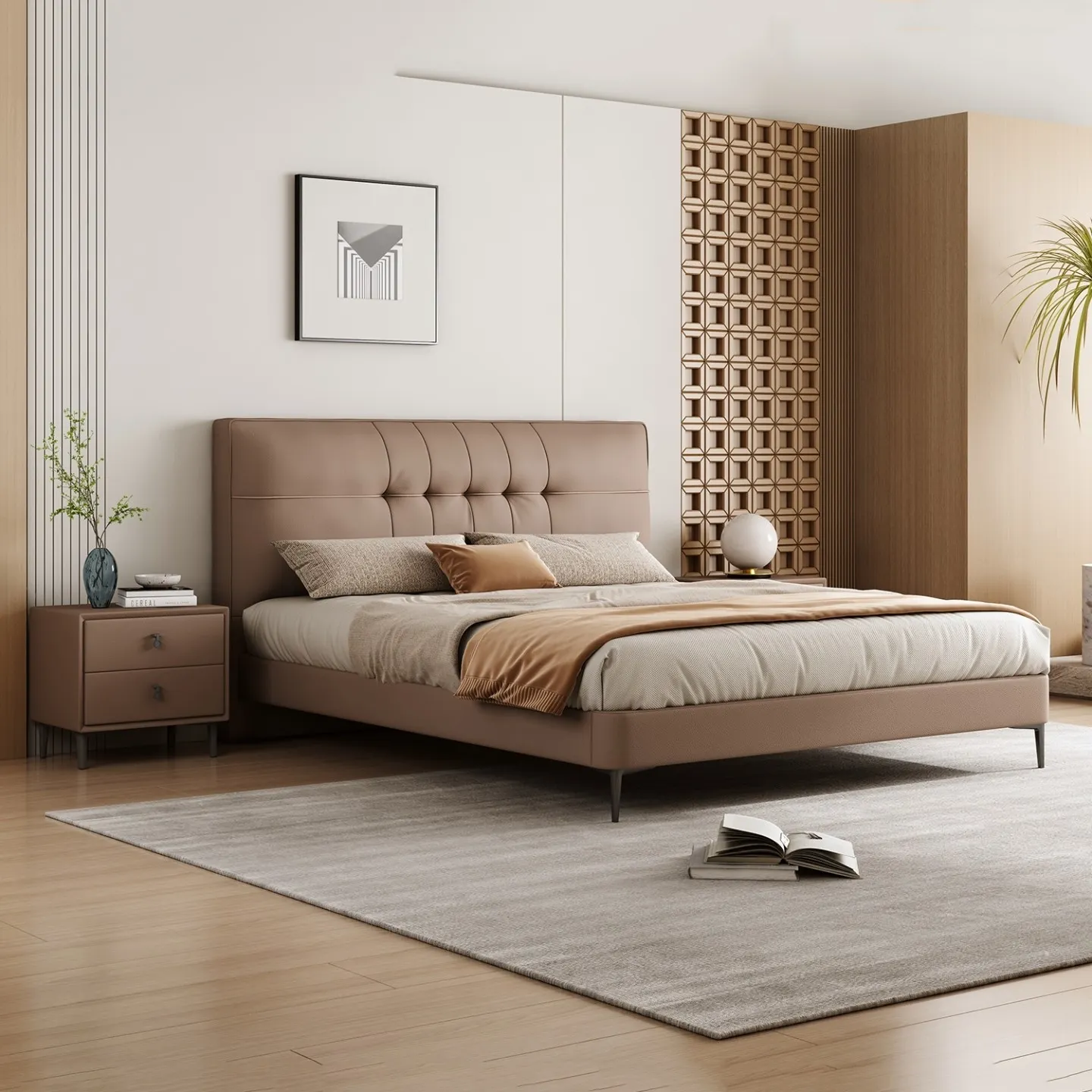 Upholstered Bed 228493