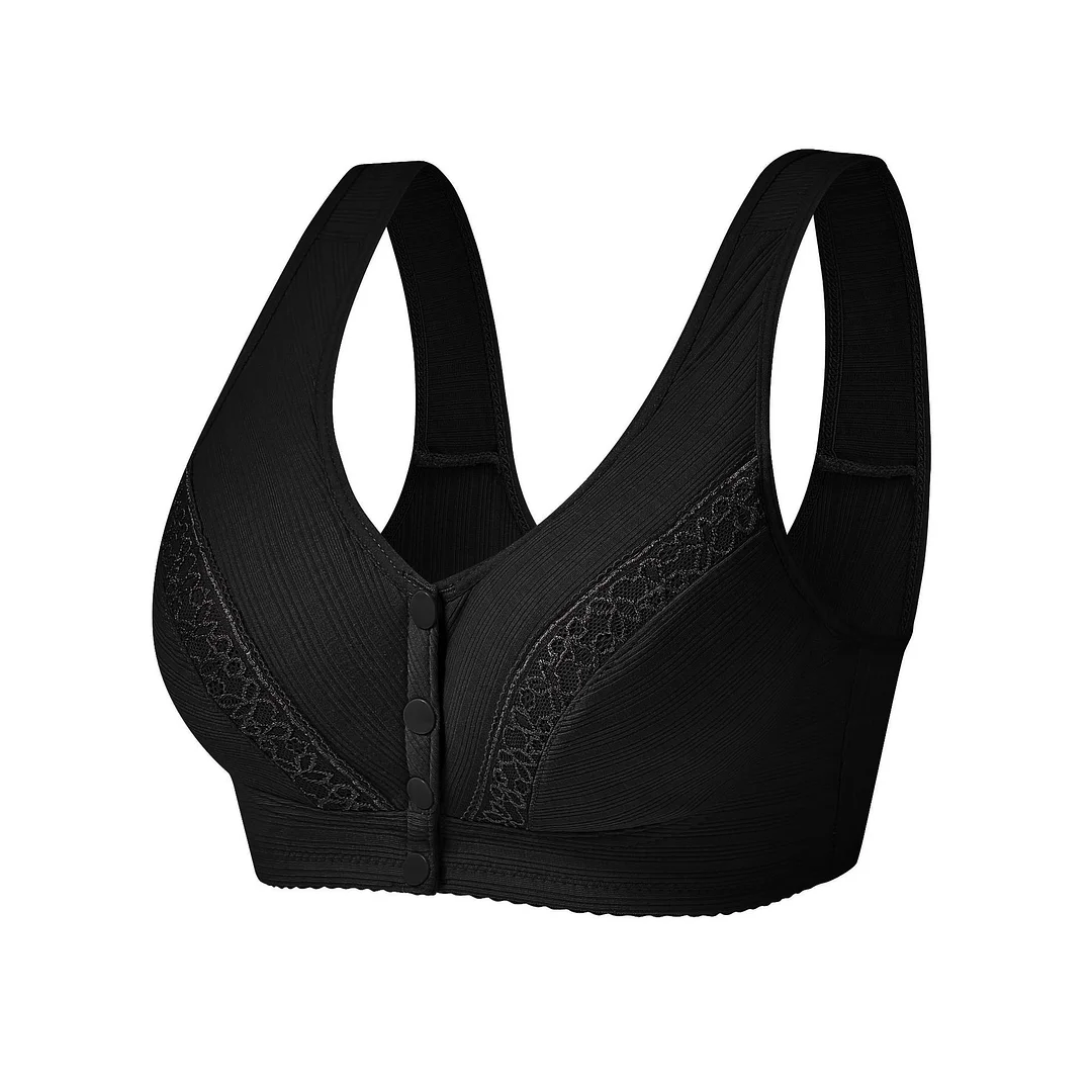 💐💐 2023 Front Button Breathable Skin-Friendly Cotton Bra