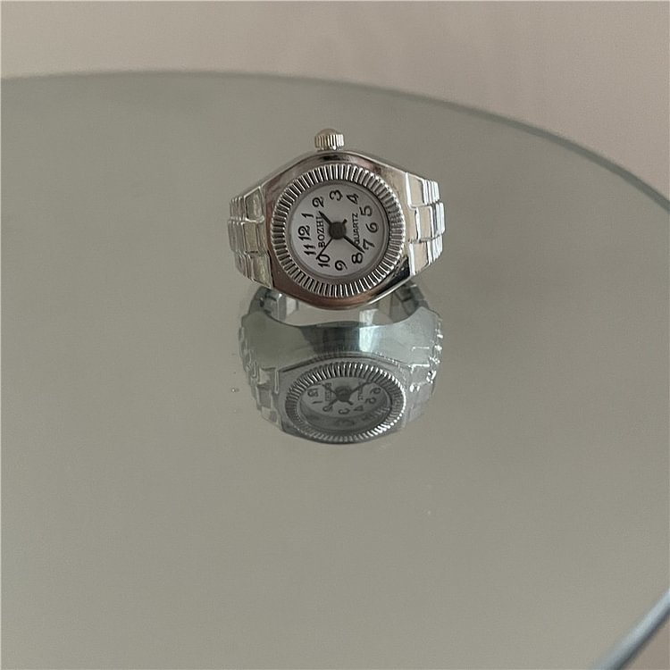 Fashion Punk Vintage Watch Ring KERENTILA