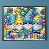 (50*40cm)Gnome - Crystal Rhinestone Diamond Painting
