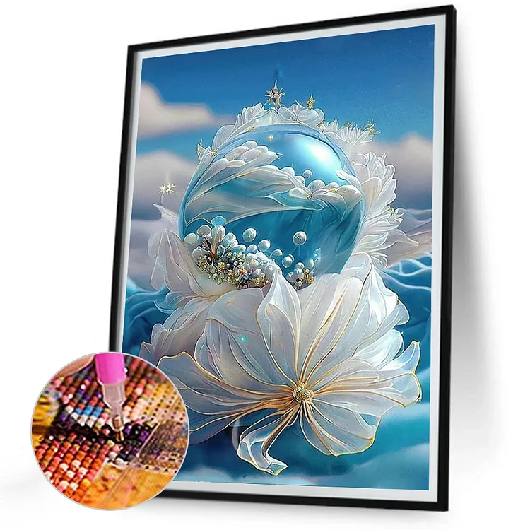 Flowers - Full Round - Diamond Painting (30*40cm)