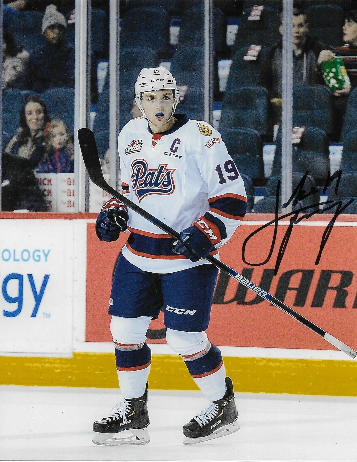 Regina Pats Jake Leschyshyn Autographed Signed 8x10 Photo Poster painting COA