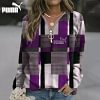 Moletom xadrez feminino Puma&reg;