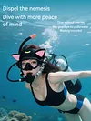 Cat Ears 3mm Neoprene Diving Headband Cartoon Diving Hood for Snorkeling Surfing