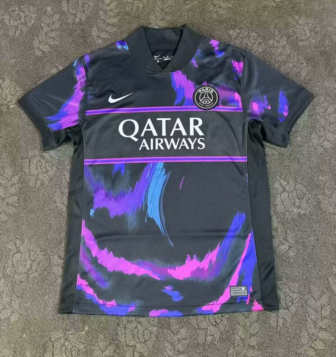 2025/2026 Psg Paris Saint-Germain Special Edition Black Football Shirt 1:1 Thai Quality mysite