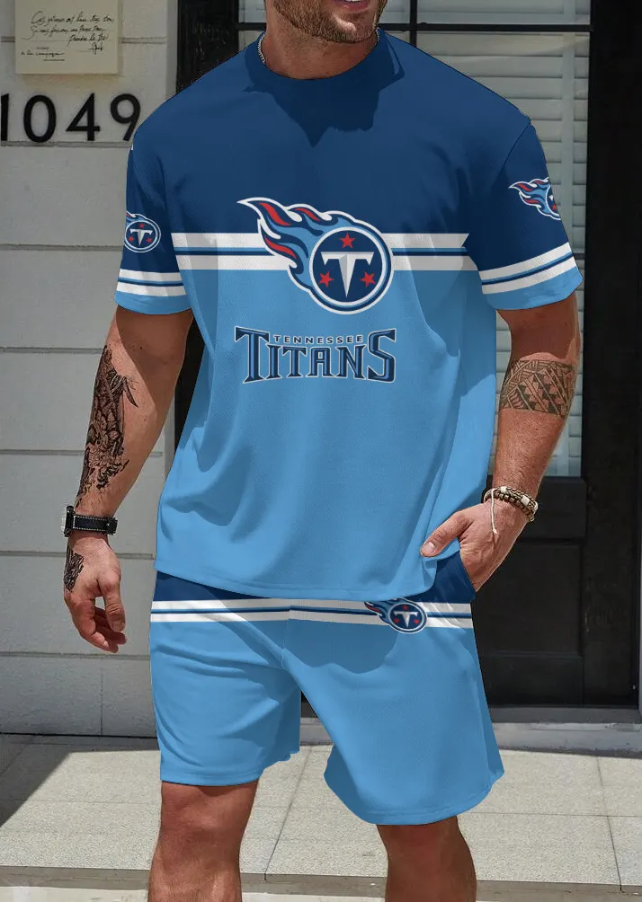 Tennessee Titans Limited Edition Top And Shorts Two-Piece Suits