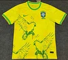 2024 Brazil Special Edition yellow Football Shirt 1:1 Thai Quality