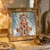Beaut&eacute; sp&eacute;ciale en forme de 5d bricolage partiel diamants points kits d&rsquo;art pr&eacute;cieux pour adultes d&eacute;butants d&eacute;coration int&eacute;rieure diamants peintures de pierres pr&eacute;cieuses 11,81 x 11,81 pouces