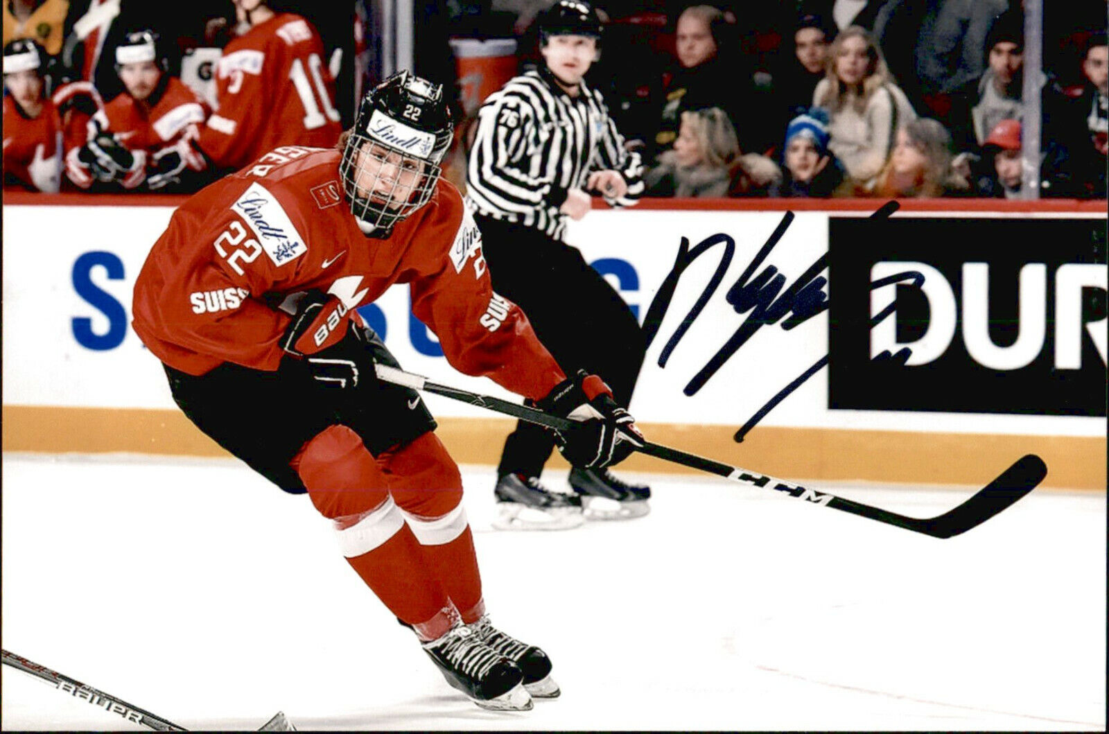 Nando Eggenberger SIGNED autographed 4x6 Photo Poster painting TEAM SWITZERLAND