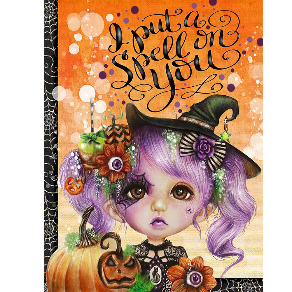 

Sweet Girl - Round Drill Diamond Painting - 30*40CM, 501 Original