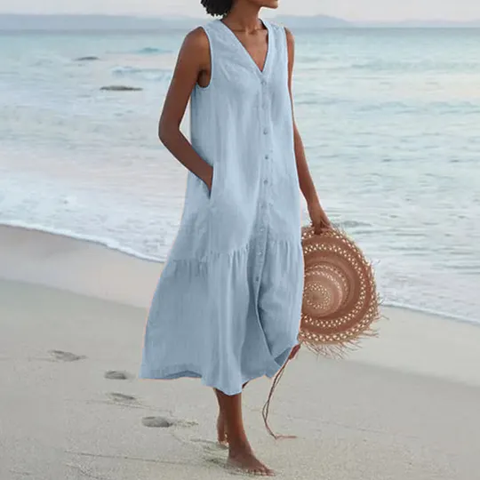 light cotton dresses for older ladies Cotton Dresses for Older Women