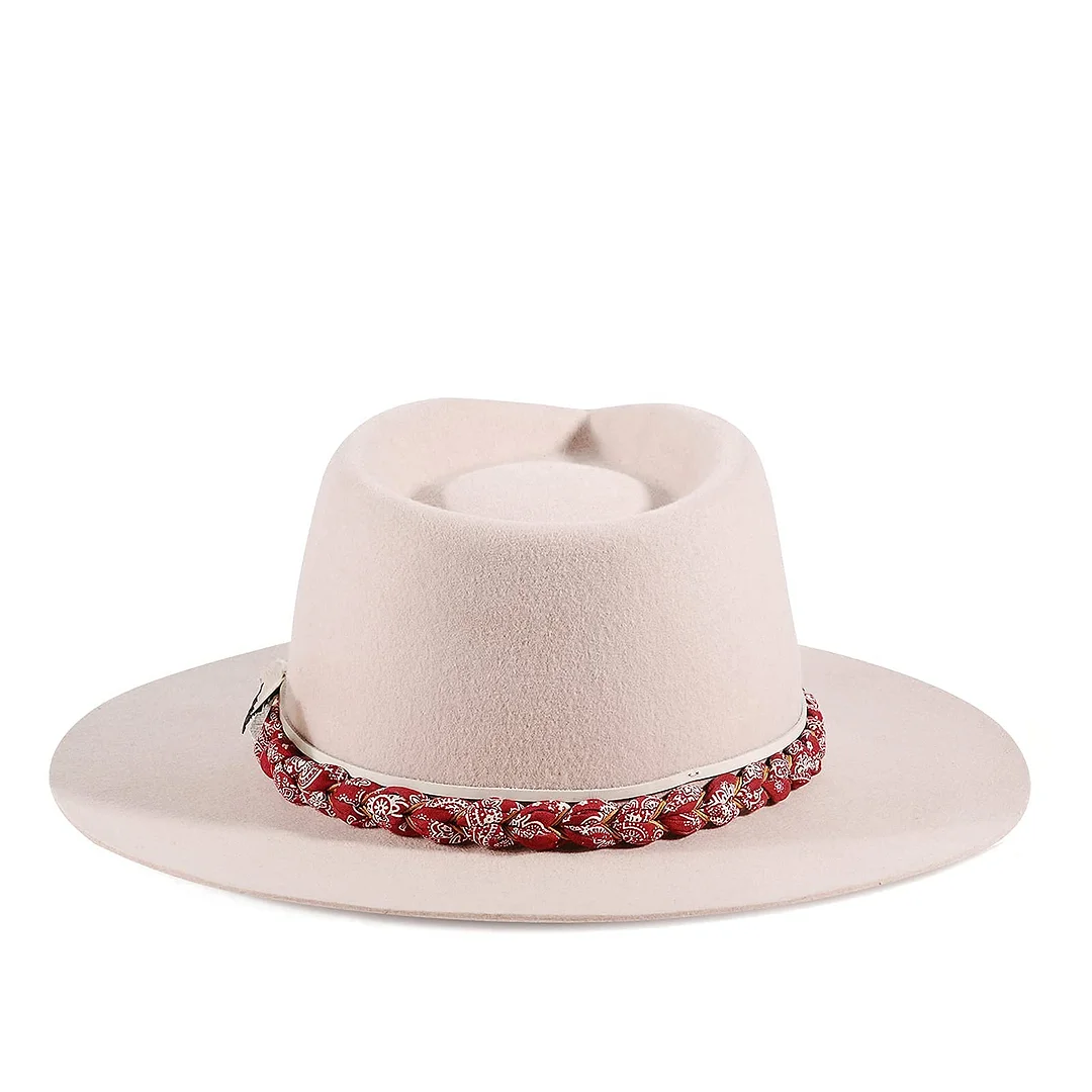 Handmade Beaded Frostfire Fedora Hat main image 0