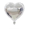 50PCS Heart Shape 18" Aluminum Film Balloons Wedding Party Ceremony Decoration Supplies