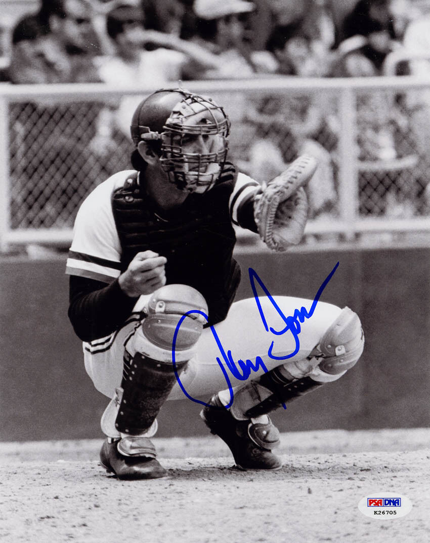 Ray Fosse SIGNED 8x10 Photo Poster painting Oakland A's Indians PSA/DNA AUTOGRAPHED