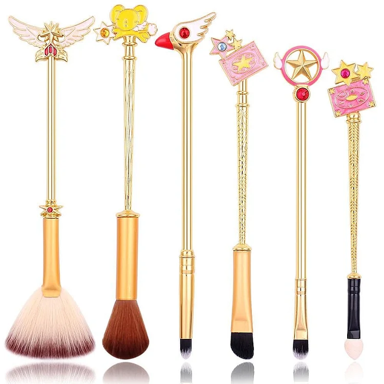 13pcs Cardcaptor Sakura Magic Wand Makeup Brushes Set SS1848