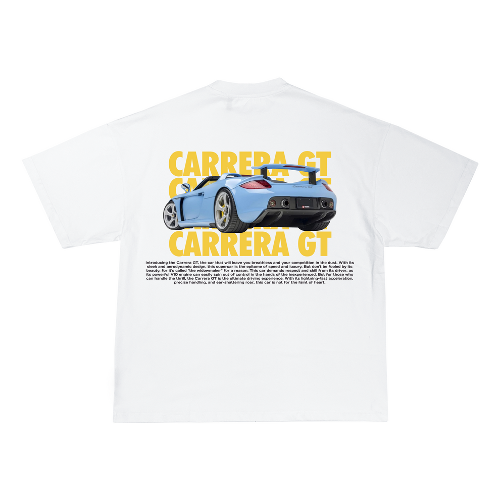 Porsche Carrera GT Printed Men's Oversized T-shirts