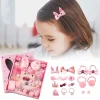 18 Pi&egrave;ces Pince &agrave; Cheveux Set pour B&eacute;b&eacute; Fille