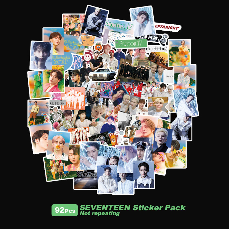 SEVENTEEN SECTOR 17 Stickers Set officialsvtshop