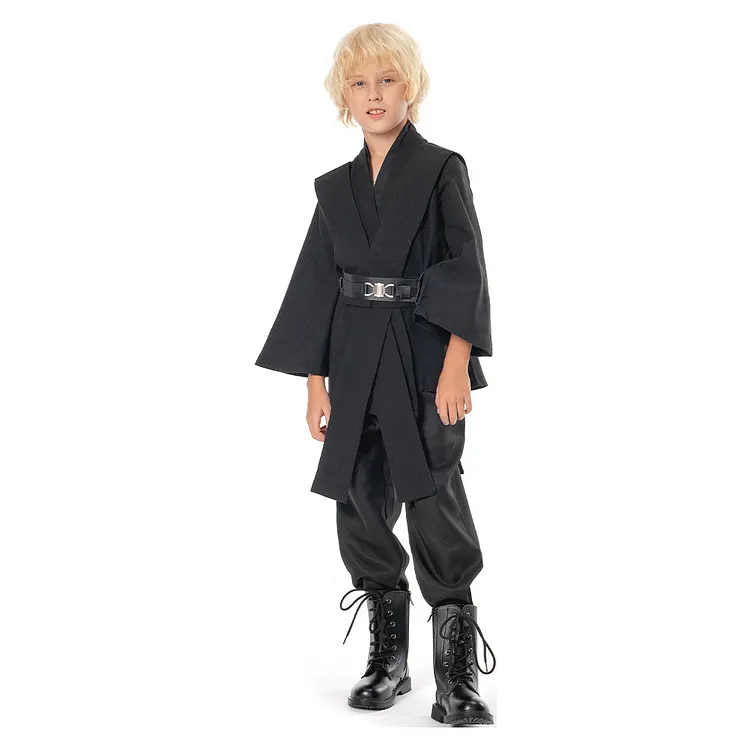 Kids Children Anakin Skywalker Cosplay Costume Version Halloween Carnival Suit