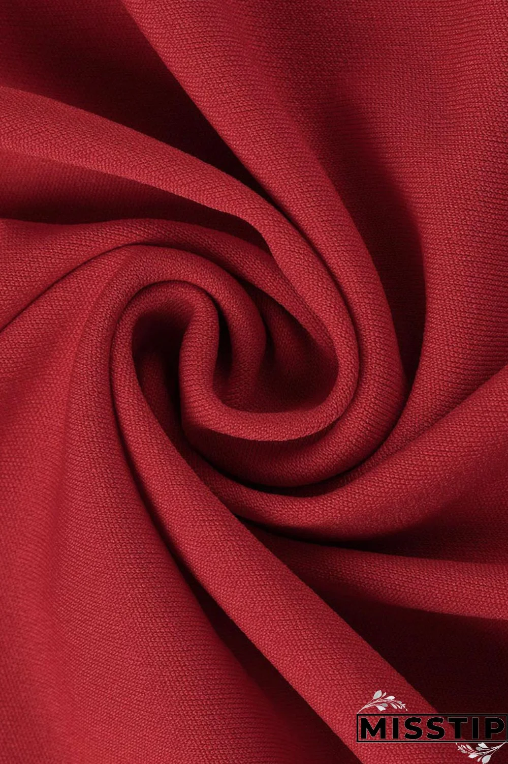 Red Casual Solid Patchwork Pocket Buckle Dresses