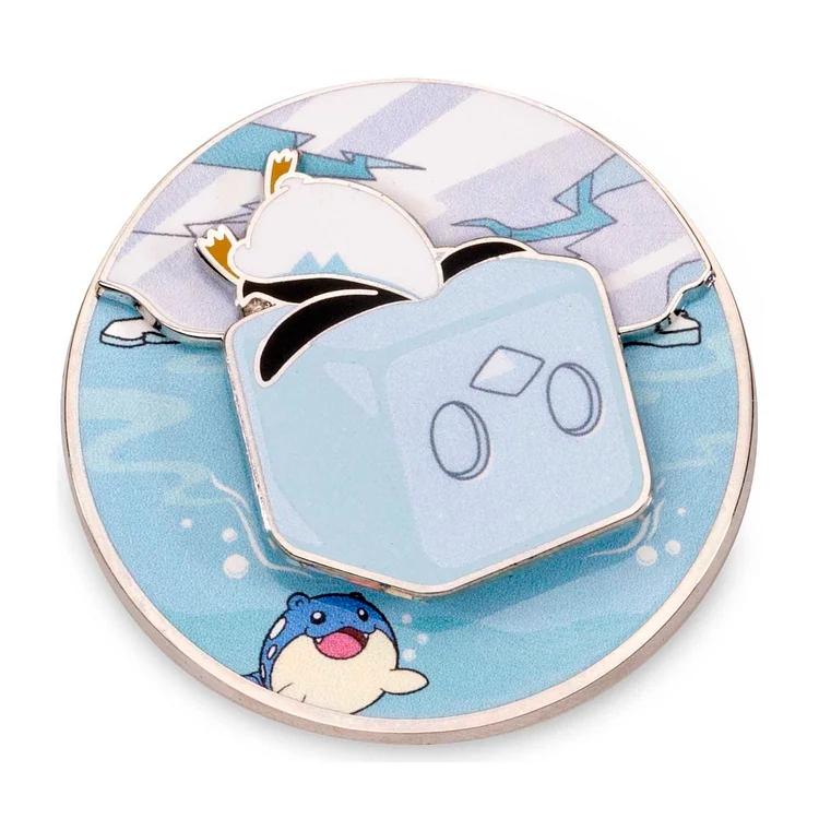 Eiscue Icy Plunge Pokémon Spinning Scenes Pin