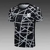 2025/2026 Chelsea Pre-match Training Black Star Inkjet Shirt+Shorts  1:1 Thai Quality