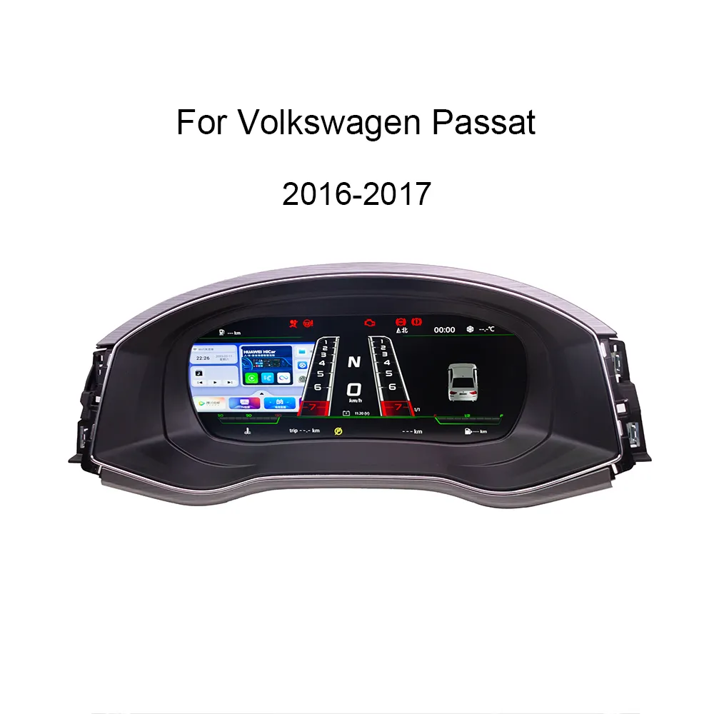 10.25&Prime; Volkswagen Passat 2016-2017 Cluster Armaturenbrett Instrument Vollbild Tacho
