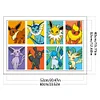 (Stamped/Counted) Pokémon-11CT Cross Stitch 60*40cm/23.62*15.75in(Big Size)