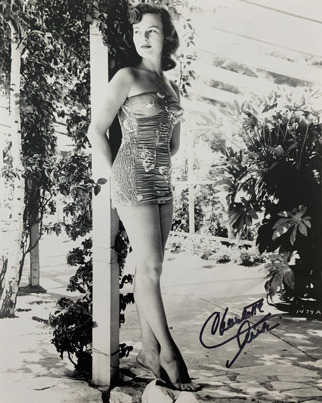 CHARLOTTE AUSTIN HAND SIGNED 8x10 Photo Poster painting SEXY ACTRESS AUTOGRAPH AUTHENTIC RARE