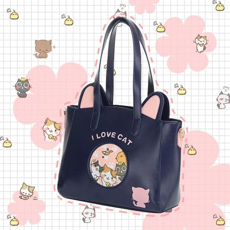[Neko Atsume] Kawaii Kitty Cat Shoulder Bag/Cross-body Bag SP154531