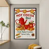 Hot Cocoa Coffee Bar-11CT Stamped Cross Stitch 40*60cm (Big Size)