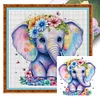 (Multi-Style) Animal - 18CT Stamped Cross Stitch 20*20cm/7.87*7.87in