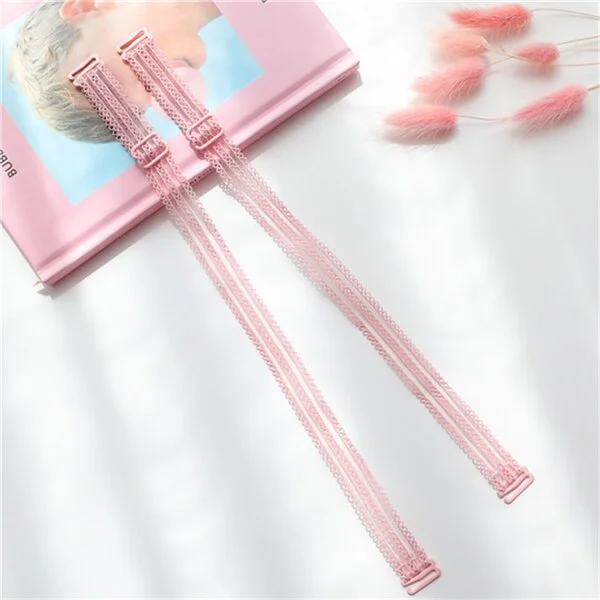 Invisible Bras Shoulder Straps Lace Elastic Women Underwear Brassiere Strap Adjustable Double-shoulder Lingerie Bra Accessories