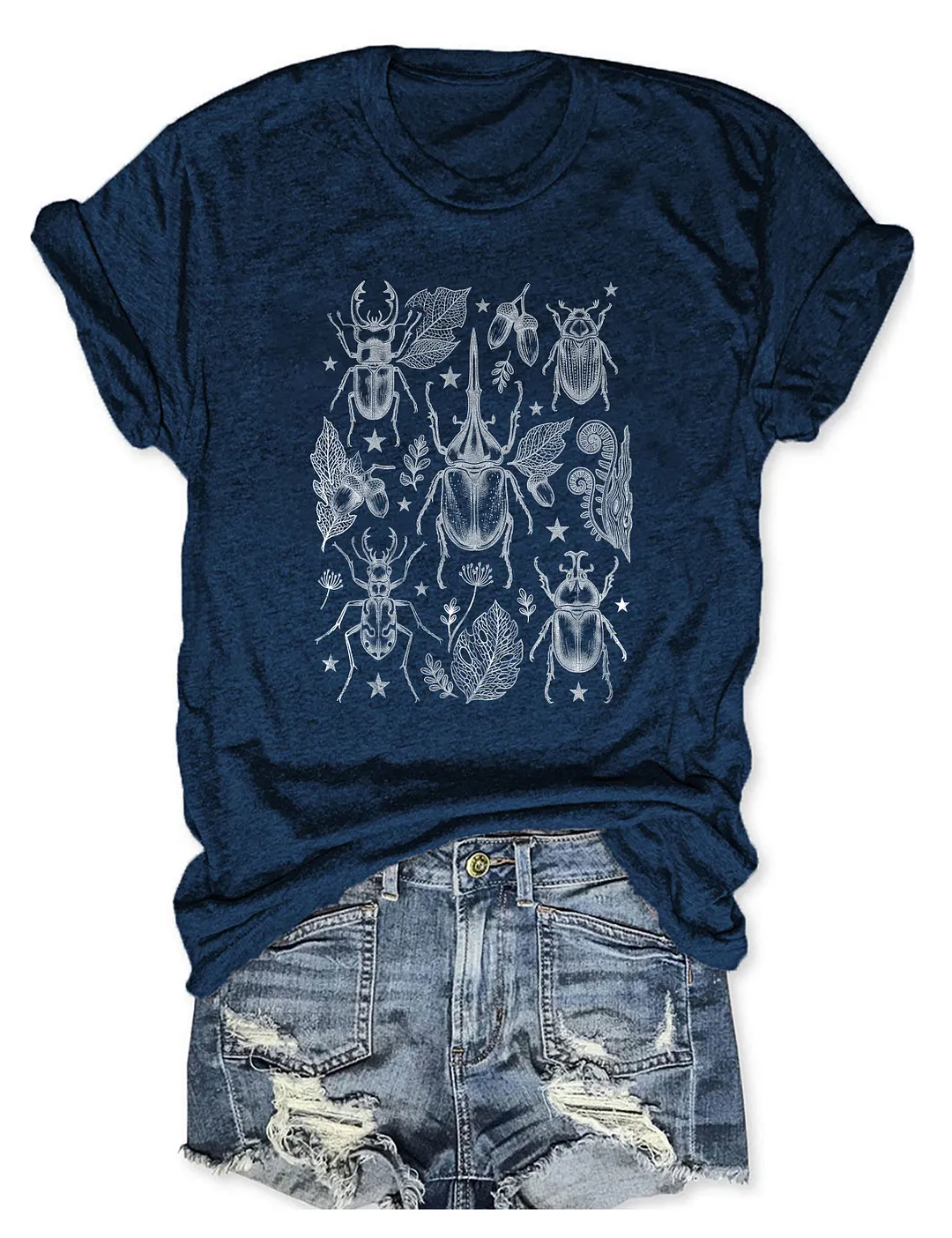 Beetle Insect Nature Bug Lover T-shirt