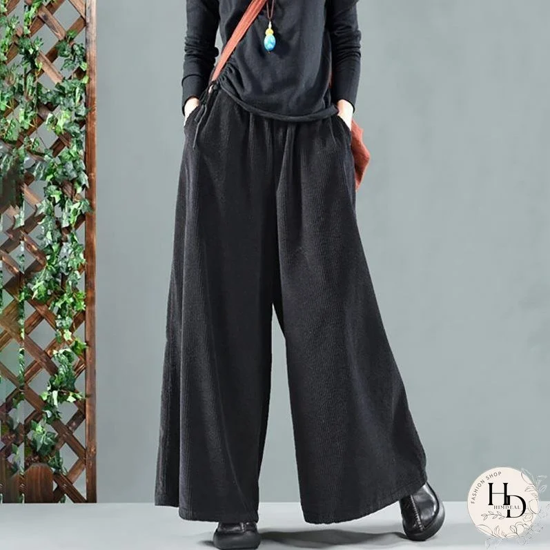 Retro Oversize Spring Corduroy Pants