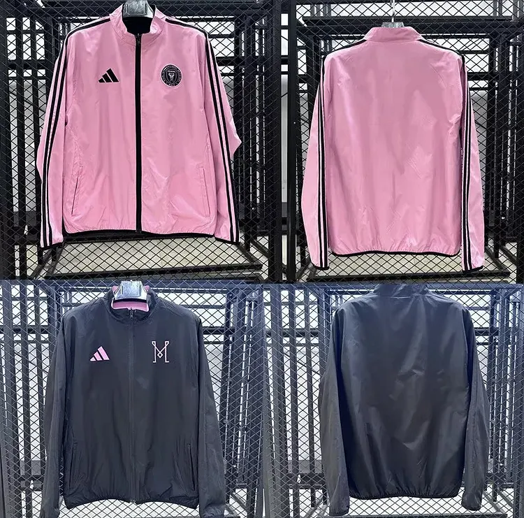 2025-26 Miami Heat Reversible Waterproof Windbreaker