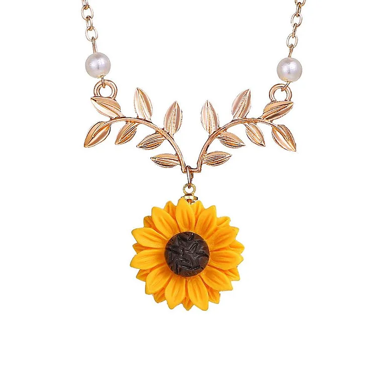 Sunflower Necklace For You