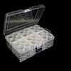 24Pcs Round Bottles with Insert Diamond Painting Containers Multi Purpose Portable Plastic Case Box with Stickers & Compartments Arts Crafts Storage Bottle for Hardware Rhinestone