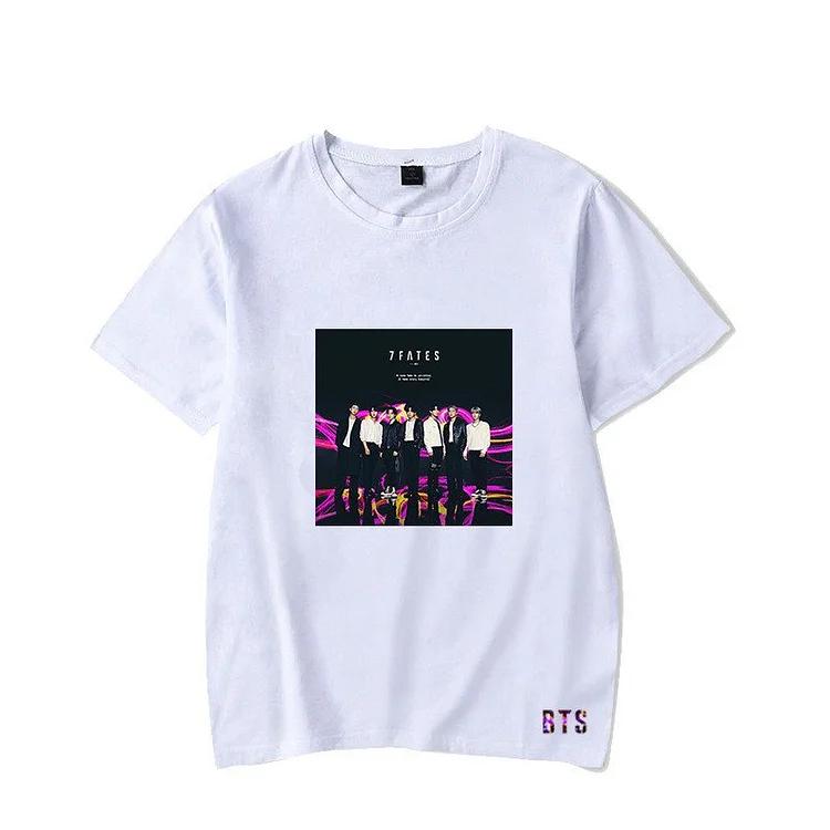 방탄소년단 7Fates CHAKHO Photo T-shirt