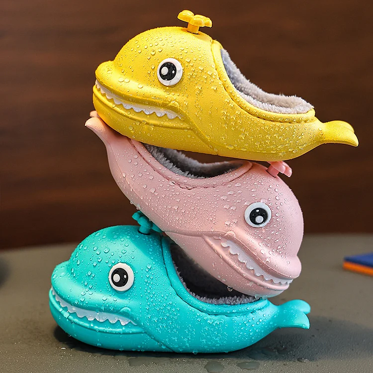 Anti-slip And Wear-resistant Whale Slippers