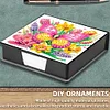 5D DIY PU Diamond Art Note Box with 160 Sheets Paper Mosaic Kit (Butterfly)