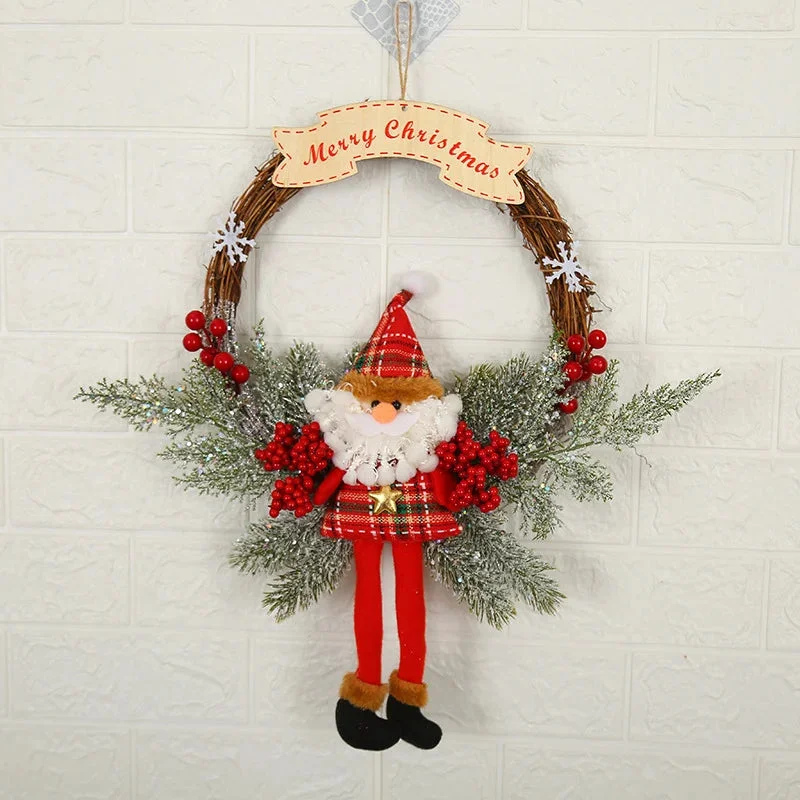 Christmas Wreath - Elk Wonderland