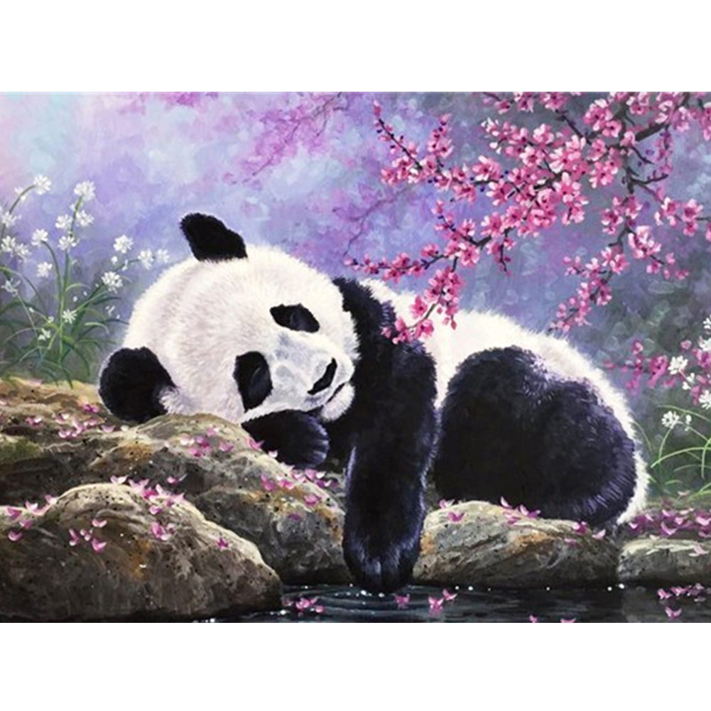 

Panda - Round Drill Diamond Painting - 40*30CM, 501 Original