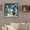 (40*40cm)Christmas Gnome -  Full Round Drill Diamond Painting
